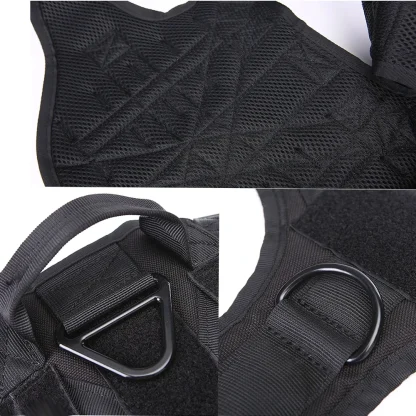 Tactical Vest Harness with Durable Leash - Image 9