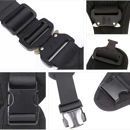 Tactical Vest Harness with Durable Leash - Image 8