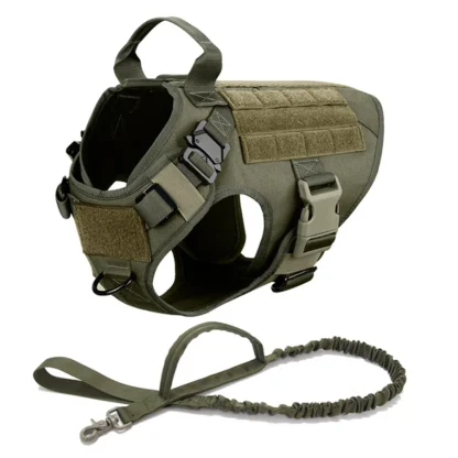 Tactical Vest Harness with Durable Leash - Image 11