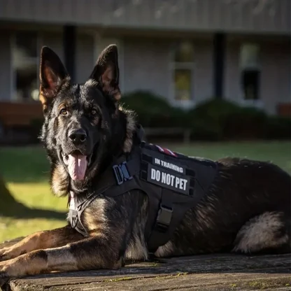 Tactical Vest Harness with Durable Leash - Image 6