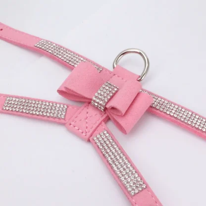 Luxury Pet Harness with Bow Decor - Image 5