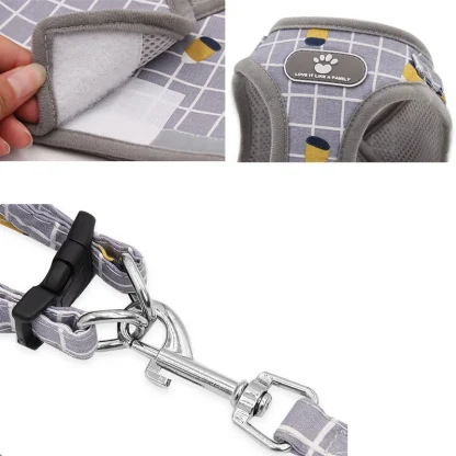 Comfortable Vest Harness with Leash - Image 11