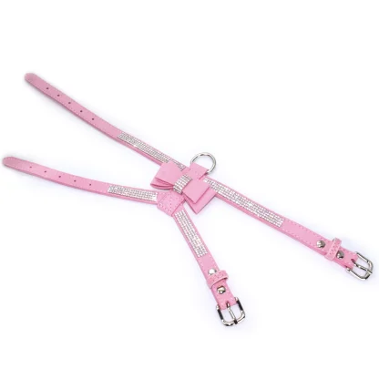 Luxury Pet Harness with Bow Decor - Image 7