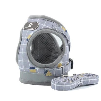 Comfortable Vest Harness with Leash