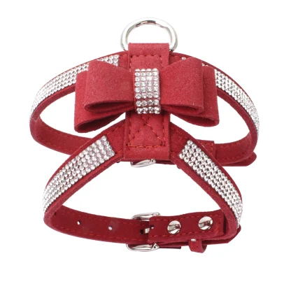 Luxury Pet Harness with Bow Decor - Image 3