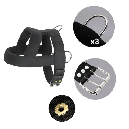 Black Pulling Harness for Dogs - Image 10