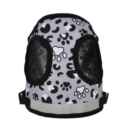 Reflective Dog Harness with Leopard Pattern - Image 8