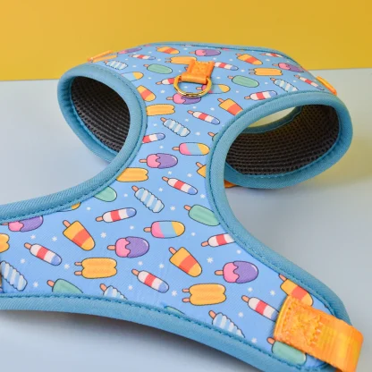 Printed Comfortable Harness with Cute Pendant - Image 3
