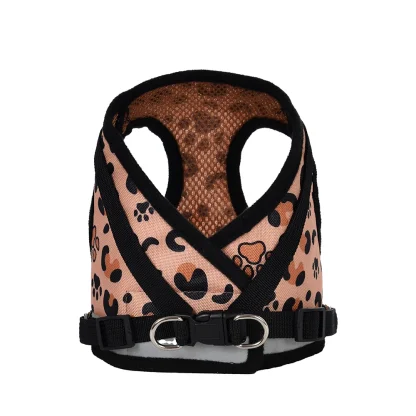 Reflective Dog Harness with Leopard Pattern - Image 4