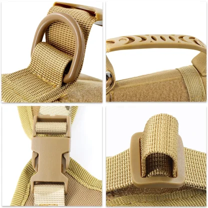 Tactical Vest Harness with Durable Buckle - Image 4