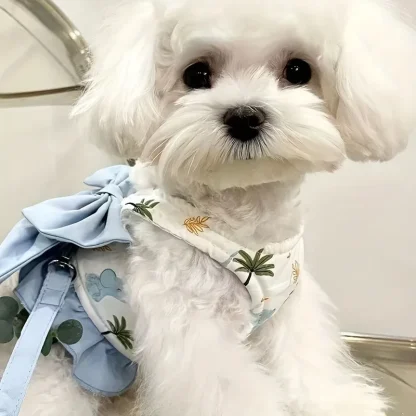 Cute Dress Harness with Bow Design - Image 3
