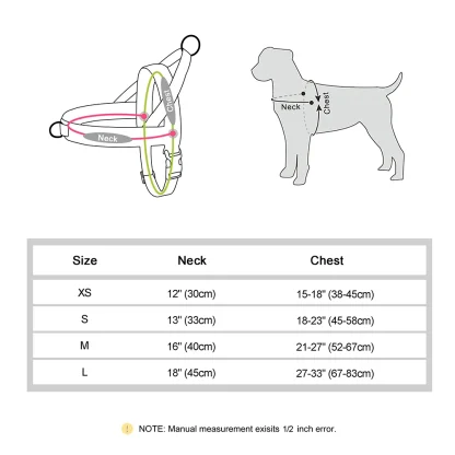 Soft Adjustable Harness with Reflective - Image 3