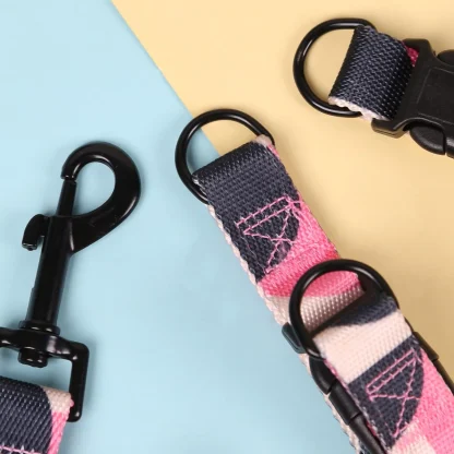 Adjustable Pet Harness with Abstract Pattern - Image 6