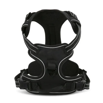 Padded Pet Vest Harness with Dual-Clip