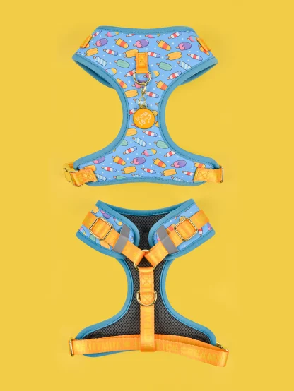 Printed Comfortable Harness with Cute Pendant - Image 8