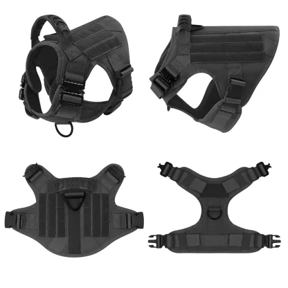 Tactical Vest Harness with Durable Leash - Image 4
