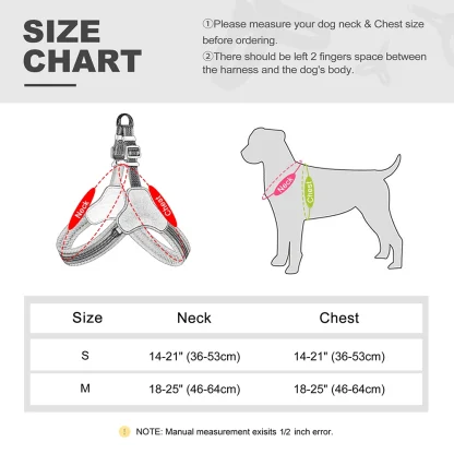Breathable Harness with Reflective Design - Image 4