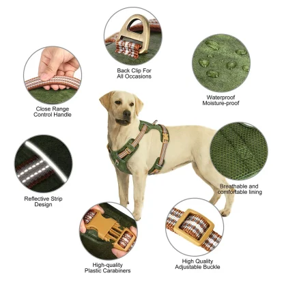 Durable Waterproof Harness for Dogs - Image 3