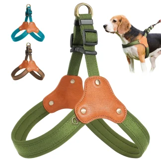 Simple Adjustable Harnesses for Dogs