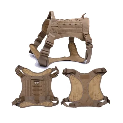 Tactical Dog Harness with Durable Buckle - Image 4