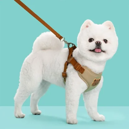 Comfortable Vest Pet Harness with Bead Decor - Image 5