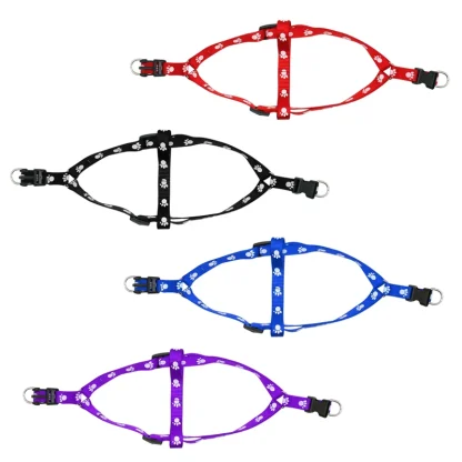 Paw Print Pet Harness with Leash - Image 10