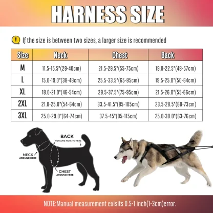 Reflective Full Body Harness for Large Dogs - Image 5